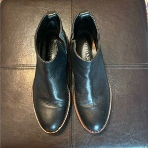 Cordani Black Leather womens Boots